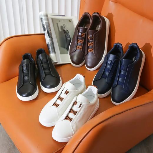 【zf1-5508】牛货！细腻真皮材质男子经典休闲低帮鞋！！ 商品图2