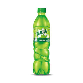 美年达青苹果味 500ml