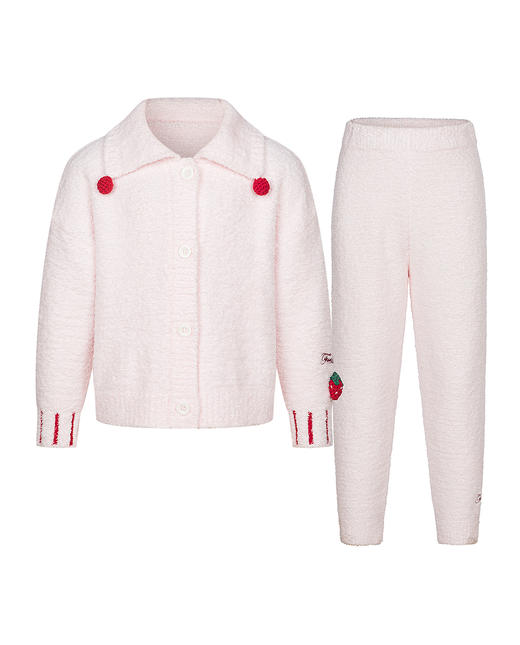 5楼爱慕儿童草莓慕斯家居服套装 AK143J581 商品图2