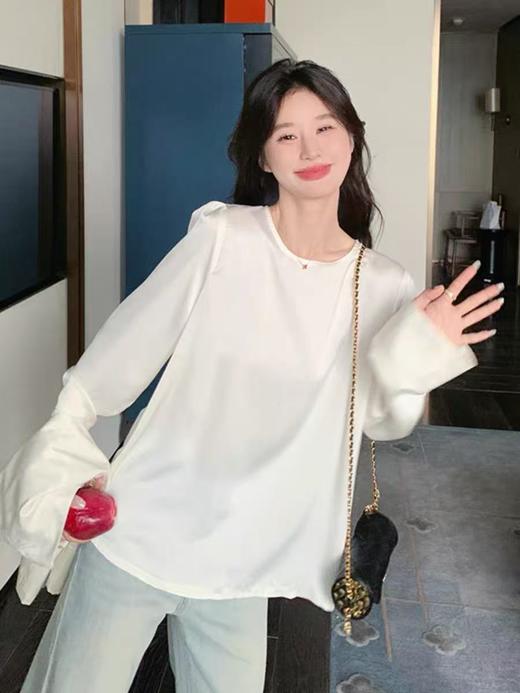 12.12错过没有！清货不退【秋上新】两件套～新中式国风提花马甲➕长袖宽松显瘦时尚百搭盘扣马甲上衣-喜出 商品图2