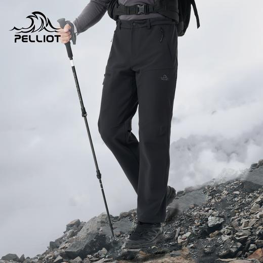 【风盾PRO】伯希和软壳裤男专业徒步登山裤户外轻量防风运动长裤 商品图0
