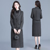 QYM 725002-Y时髦换新两件套连衣裙+西装外套装裙 商品缩略图2