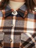 波顿女士秋冬 衬衫外套 磨毛加绒格纹 宽松暖适款LSJ016324 商品缩略图4