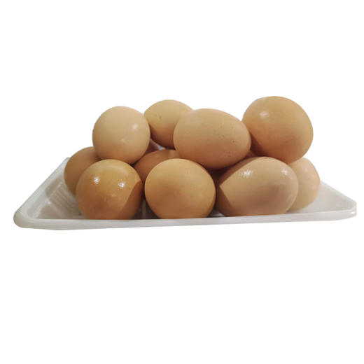 满百包邮 彩虹雨 农家散养新鲜粉壳鸡蛋柴土鸡蛋 初产蛋10枚 商品图3