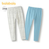 巴拉巴拉男童保暖裤秋季新品儿童秋裤打底睡裤两条装 商品缩略图1