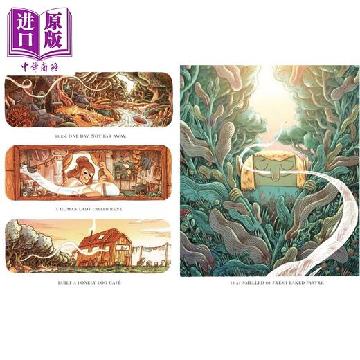 【中商原版】洞穴咖啡馆 The Cave Downwind of the Cafe 英文原版 儿童绘本 充满怪兽的押韵故事 插图精美 进口童书 精装 商品图3