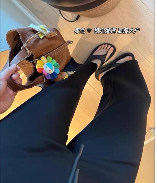 老米优品🎈 3-5天发！巨显瘦~~《裸感空气层超模高弹直筒裤》高腰直筒，塑性显高！！抽绳设计，裸感无压痕，加高腰线护腰收腹~ 商品图10