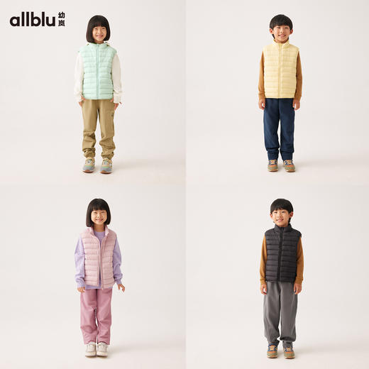 【粉丝专属】【SMART LAYERS】幼岚童装王者红嘴雁轻羽绒马甲24秋新儿童男女童 商品图2