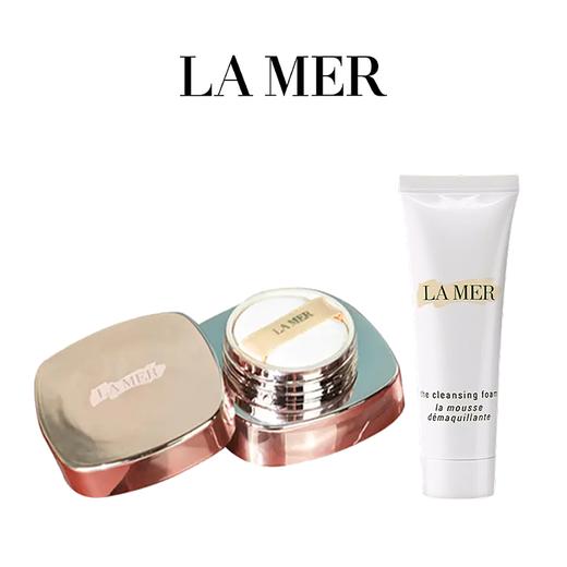 海蓝之谜气垫精华气垫粉底液无替换装+洁面30ml 【礼盒礼袋】 商品图0