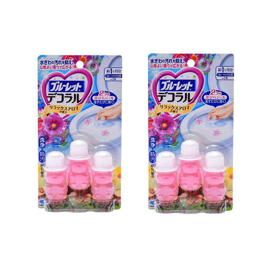 【2件装】【马桶开花神器】KOBAYASHI 小林制药 马桶消臭凝胶 22.5g/盒【保税仓】 商品图0