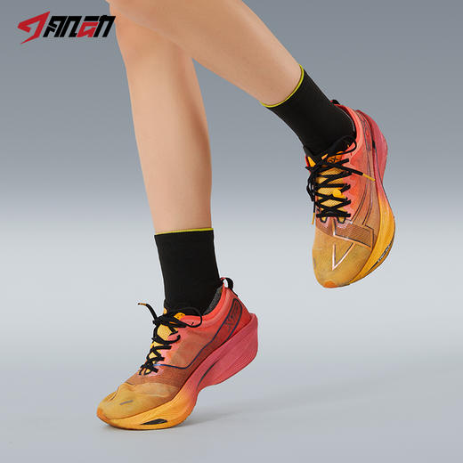 639肌动山行户外登山徒步袜秋冬加厚毛巾底运动袜耐磨专业跑步越野袜 商品图5