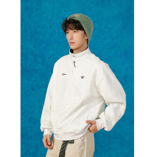 复古学院立领卫衣-纪念日百货门店同款164901622 商品图2