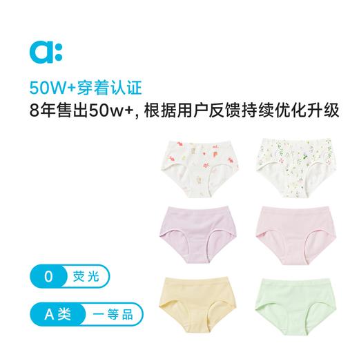 allblu幼岚BUKA内裤，儿童三角裤内裤，柔软透气 商品图3