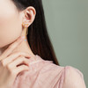 Winys925 银迷离简爱耳钉金色仿珍珠 & 合成立方氧化锆耳饰送女朋友/老婆/闺蜜生日节日礼物 商品缩略图3
