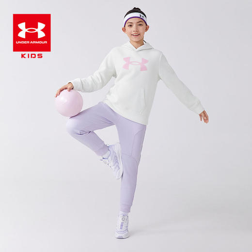 【正品直发】Under Armour安德玛儿童摇粒绒连帽卫衣244303166超低折扣 商品图3