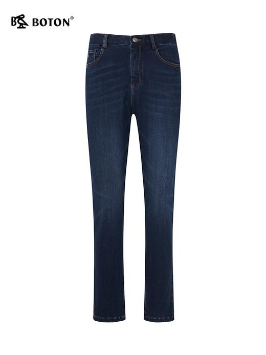 【暖炎绒】波顿男士秋冬 牛仔裤 棉弹直筒 合身舒适百搭款ME883323 商品图5