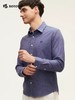[抗菌防臭]波顿男士春秋冬 衬衫 磨毛条纹修身 柔暖英伦风休闲长袖款MS062324 商品缩略图1