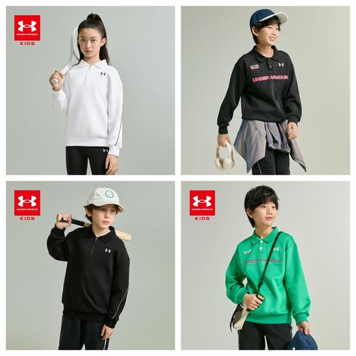 【正品直发】Under Armour安德玛儿童25新款舒适运动套头卫衣251103540/253303526 商品图0