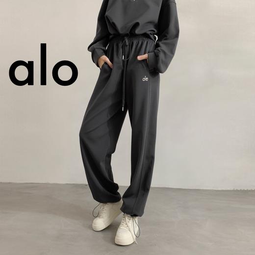 D092606拉绒束脚香蕉卫裤休闲户外运动瑜伽长裤女 商品图4