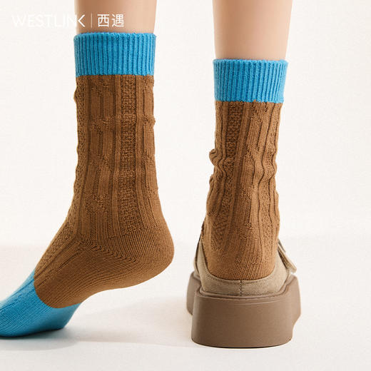 【限时秒杀】西遇包头勃肯鞋半拖女新款秋季一脚蹬圆头松糕厚底鞋外穿拖鞋V0057154 商品图3