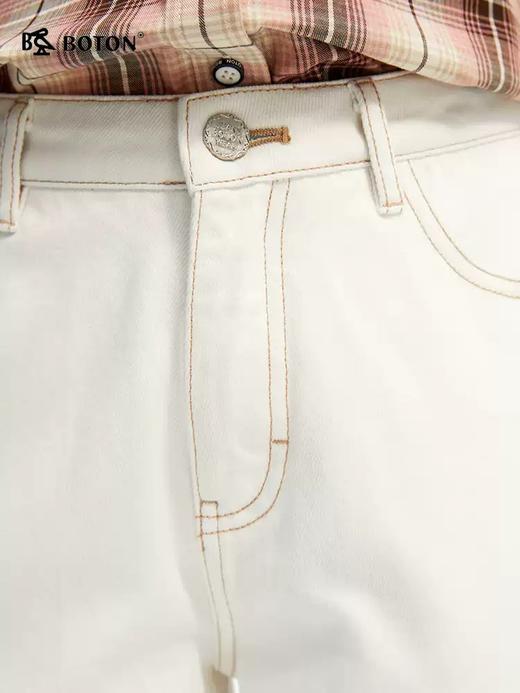 波顿女士春夏季牛仔裤 老爹型 宽松透气九分休闲款LF665225 商品图4