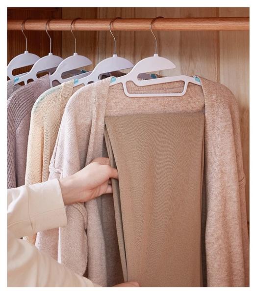 SDK圣德凯 鱼嘴型多功能防滑衣架20个 JA1002dsC-20 商品图1