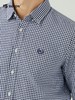 波顿男士春秋冬 衬衫 磨毛格纹修身 柔适英伦风休闲长袖款MS710323 商品缩略图4