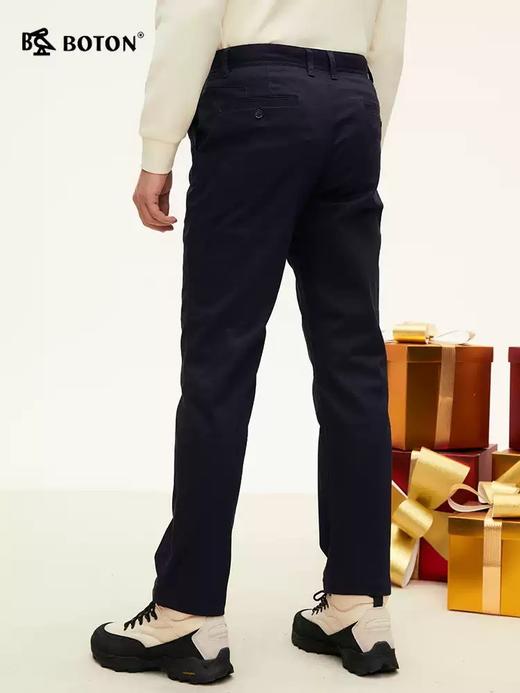 [天丝]波顿男士秋冬 牛仔裤 加绒厚直筒长裤合身暖适百搭常规款ME922324 商品图1