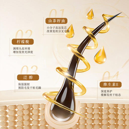 片仔癀牌净爽沐浴露/强韧洗发水，强韧固发，清爽滋润 商品图3