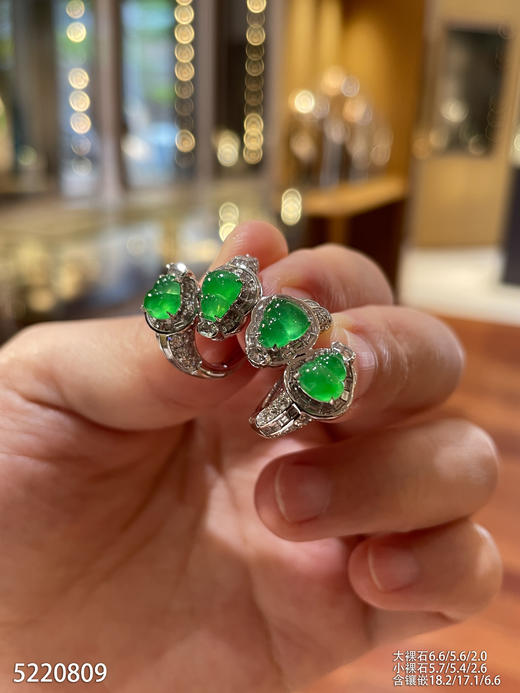 5220809，葫芦耳钉。具体价格微信咨询 商品图2