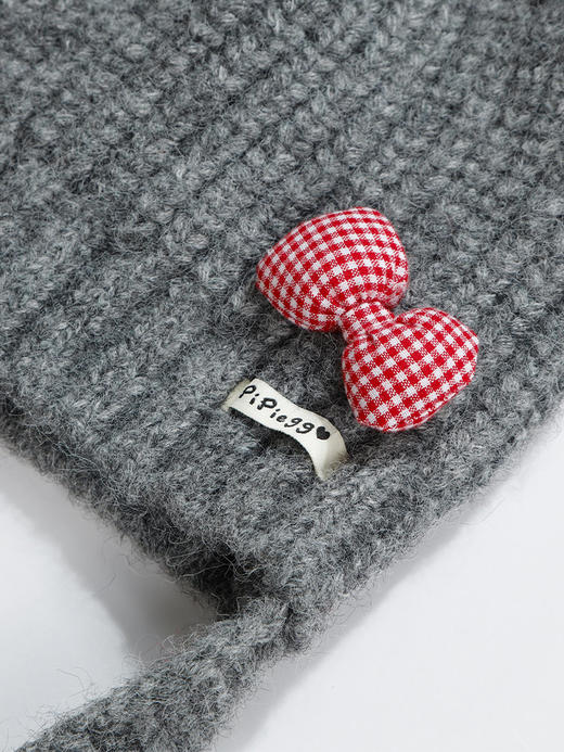 蝴蝶结小耳针织帽-纪念日百货门店同款165200060 商品图2