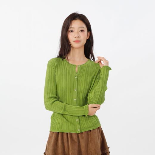 秋冬基本款修身开衫女纪念日百货门店同款164944500 商品图0