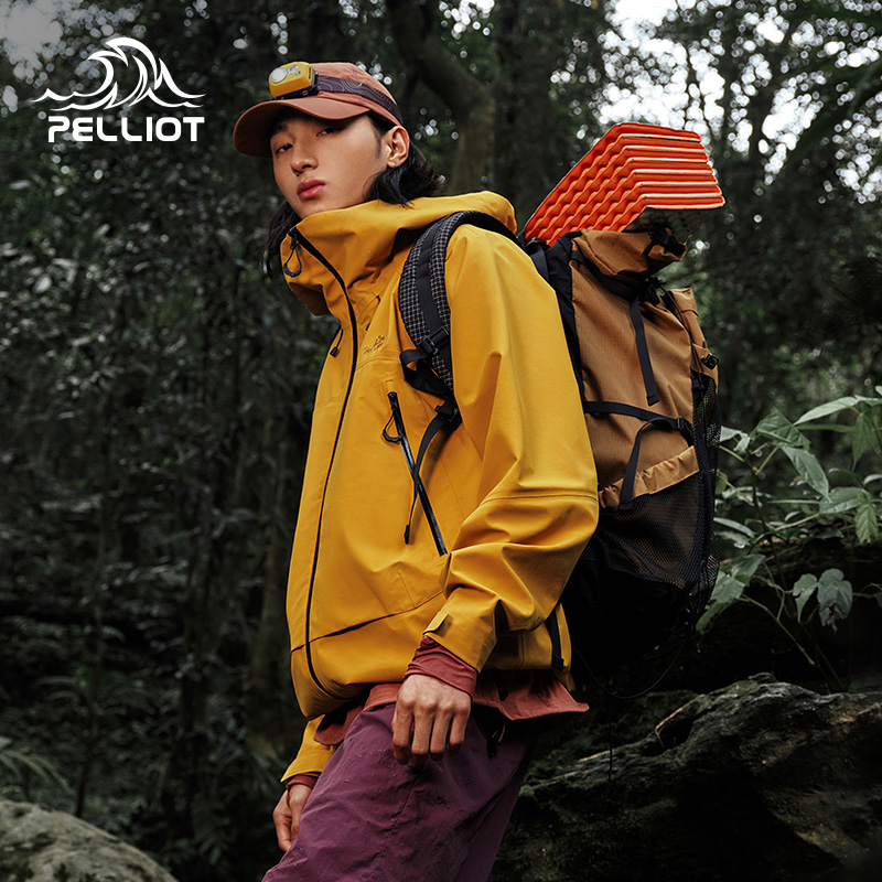 【山壳】伯希和户外硬壳冲锋衣女2025新款轻量化防风徒步登山服男