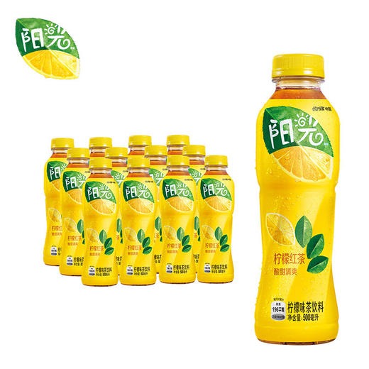 可口可乐阳光经典柠檬味茶饮料 500ml 商品图4