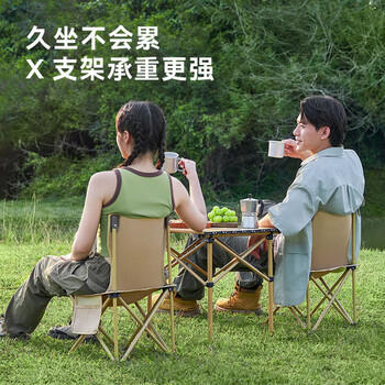 京东京造 户外折叠桌椅套装一桌两椅 露营桌椅折叠桌折叠椅子野餐装备全套 /运动户外 /户外装备 /露营桌椅 商品图0