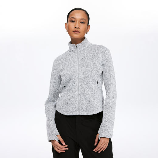 oneup运动户外抓绒女式拉链夹克 商品图0