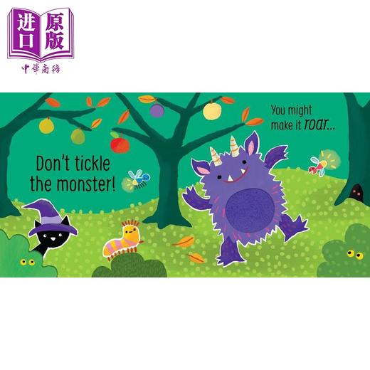 【中商原版】触摸发声书 别挠骨头痒痒 Touchy-Feely Sound Books Dont Tickle the Skeleton 英文原版 幼儿纸板书 进口童书 商品图3