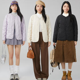 秋冬新款【秋冬服饰丨轻梵 男女同款三防羊毛外套】内里填充气绒羊毛，上身轻薄不显臃肿，按扣门襟穿脱方便，款式简约休闲百搭，内搭外穿皆可，一衣多穿随季应变