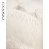 余潇潇【梦露初雪】气质丹麦水貂斜排高级感纹理磁吸立领皮草马甲 商品缩略图2