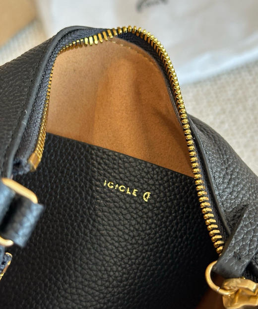 小禾荔枝纹牛皮单肩斜挎包092601 商品图10