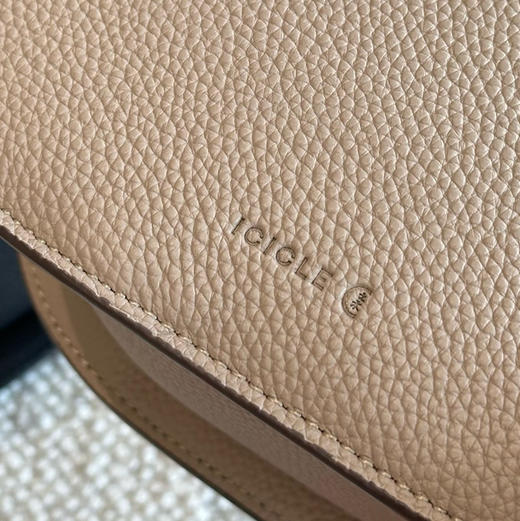 小禾荔枝纹牛皮单肩斜挎包092601 商品图8