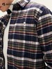 【抗菌防臭】波顿男士春秋冬季 衬衫 磨毛格纹合身 柔暖英伦风休闲长袖款MS065324 商品缩略图5