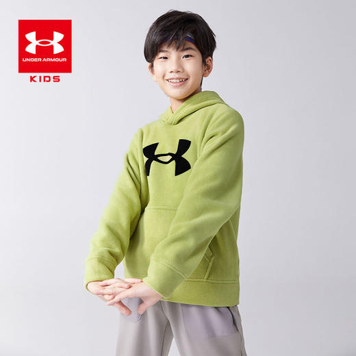 【正品直发】Under Armour安德玛儿童摇粒绒连帽卫衣244303166超低折扣 商品图6