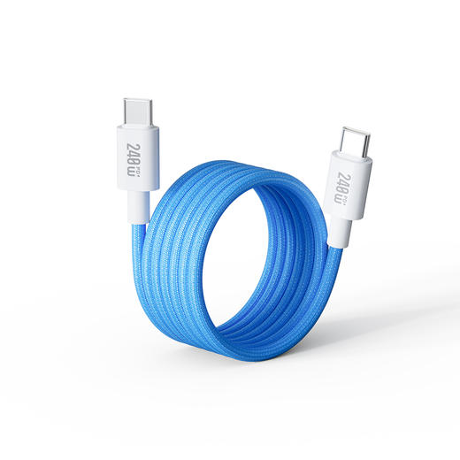 240W快充磁吸贴贴线 自卷/自吸/自收纳 适用于iphone15-17/安卓 商品图0