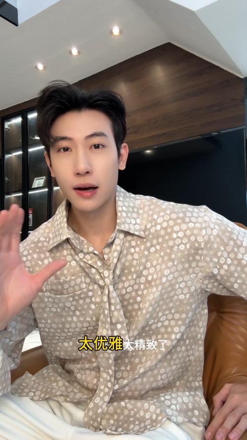 24764SDSA男士秋冬新款痞帅男装潮牌撞色领带设计长袖衬衫时尚简约衬衣 商品图0