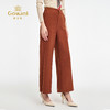 乔万尼2025秋新品明亮复古感微阔显瘦直筒裤ED3F241 商品缩略图2