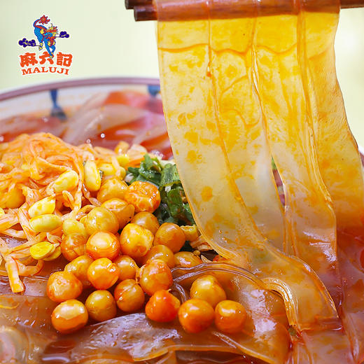 麻六记 干宽粉酸辣粉151g*6桶 酸辣爽口 Q弹劲道 地道川味 72小时发货 商品图4