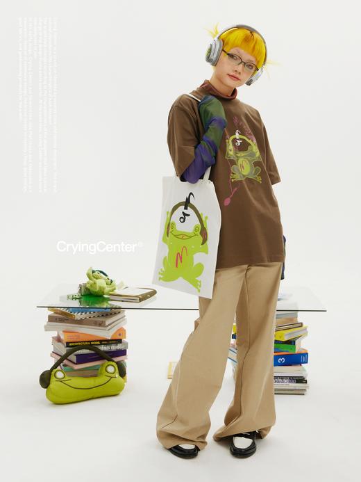 abC x cryingcenter 蛙爱哭音乐青蛙帆布托特包 哭喊中心 商品图1