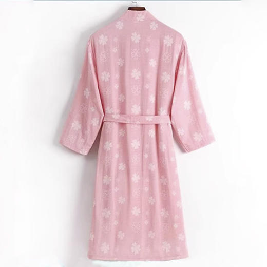 裁缝学苑QL14纯棉纱布浴袍纸样男女同款四季可穿浴巾情侣款睡袍睡衣样板 商品图3