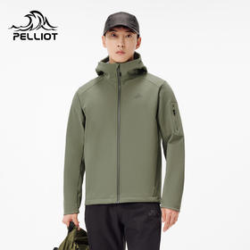 伯希和户外软壳衣男新款防风透气休闲外套登山冲锋衣内胆夹克上衣